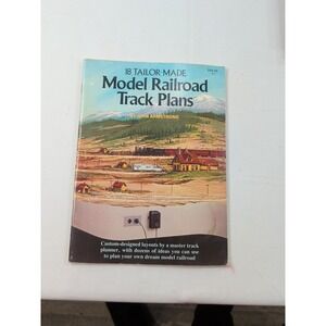18 Tailor-Made Model Railroad Track Plans - Paperback John Armstrong - Excellent